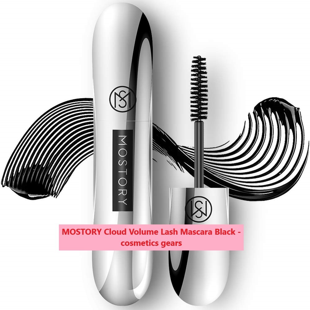 MOSTORY Cloud Volume Lash Mascara Black cosmetics gears