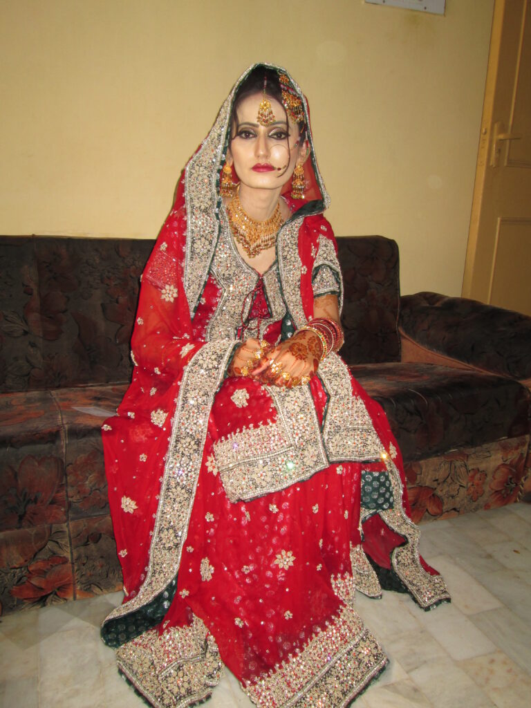 Shahnaz Nazim (author of this website) Bridal makeup Look