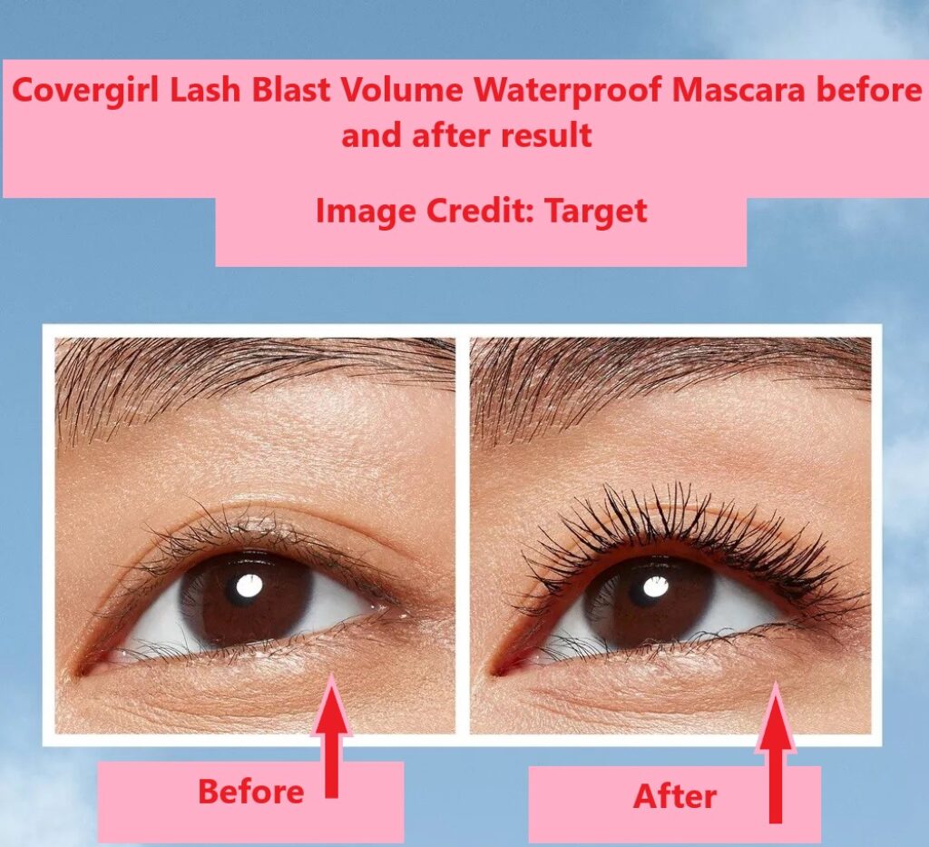 Covergirl-Lash-Blast-Volume-Waterproof-Mascara-before-and-after-result