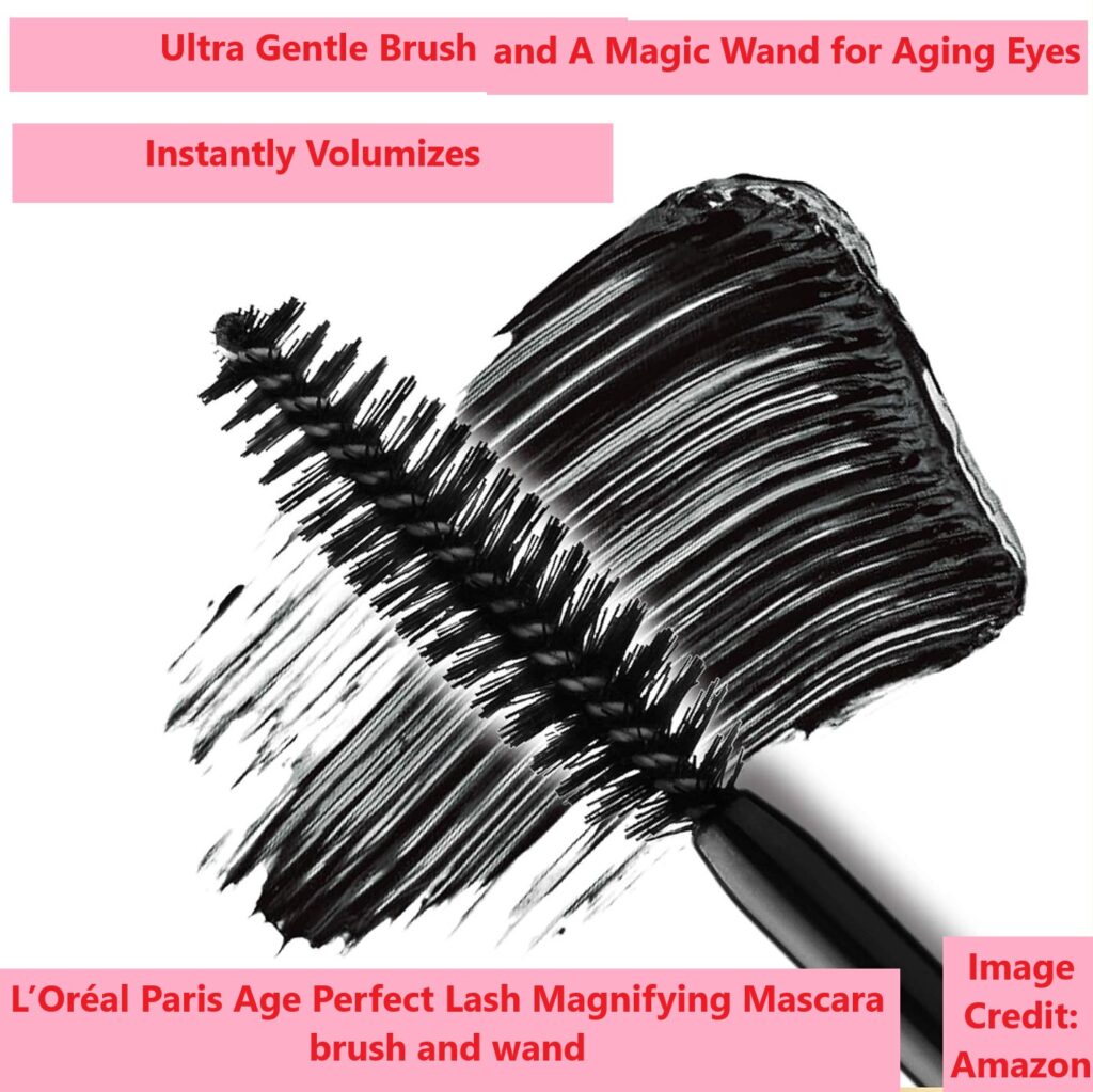 L’Oréal Paris Age Perfect Lash Magnifying Mascara brush and wand
