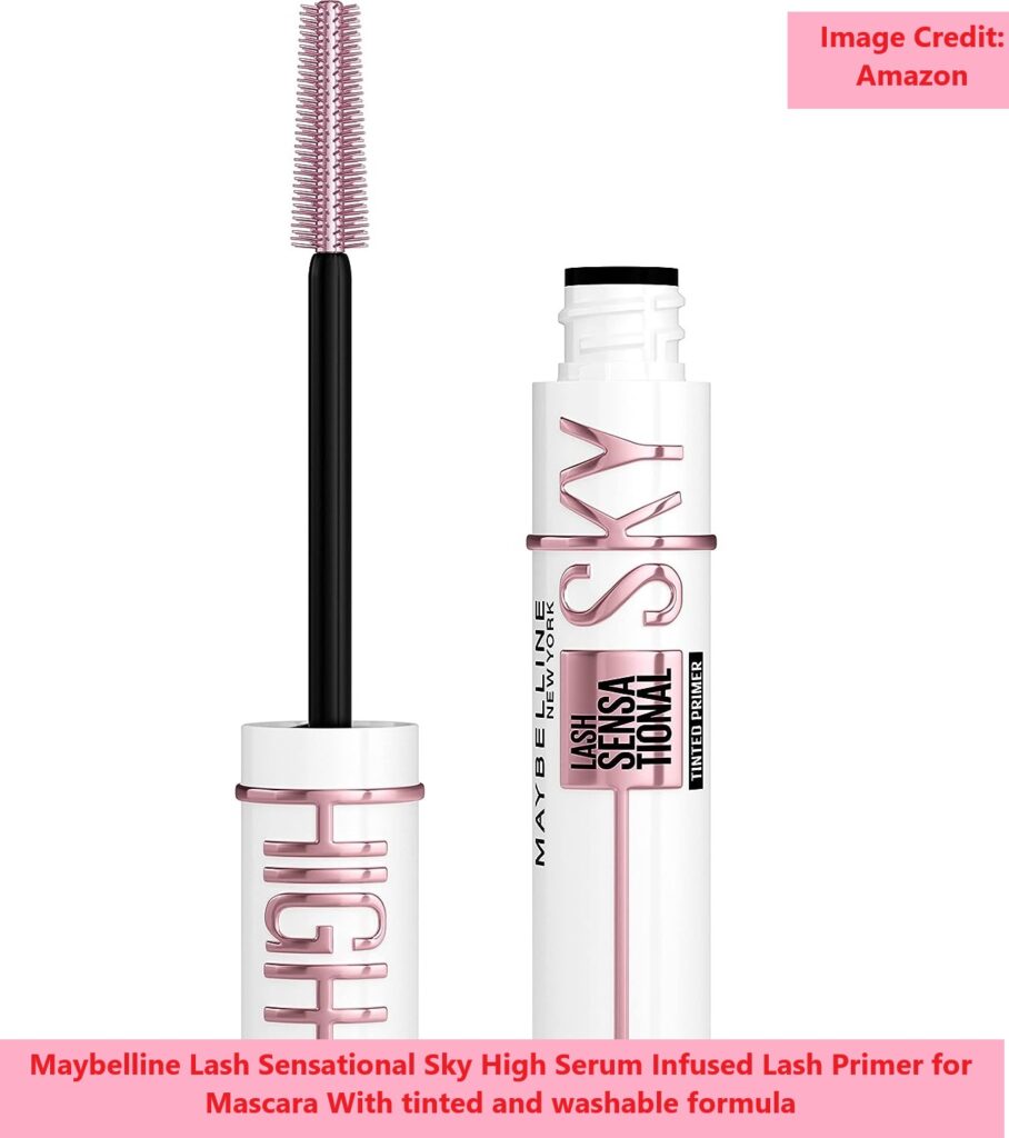 Maybelline Lash Sensational Sky High Serum Infused Lash Primer for Mascara With tinted formula