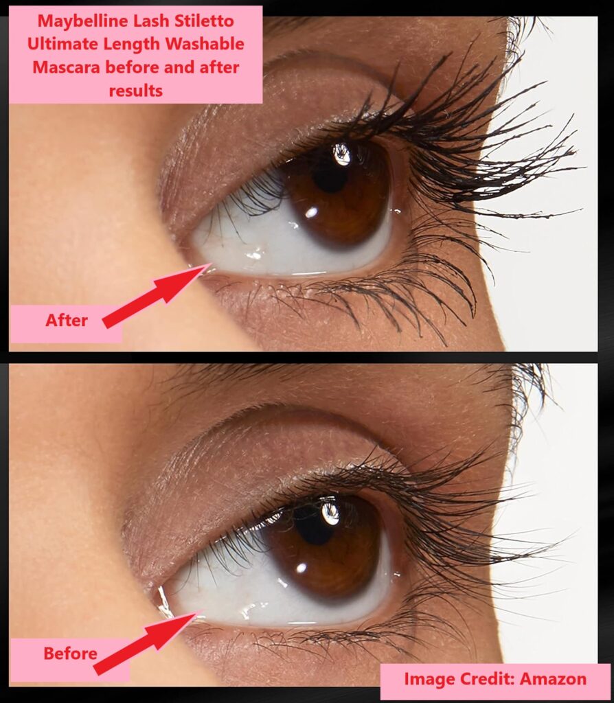 Maybelline-Lash-Stiletto-Ultimate-Length-Washable-Mascara-before-and-after-results