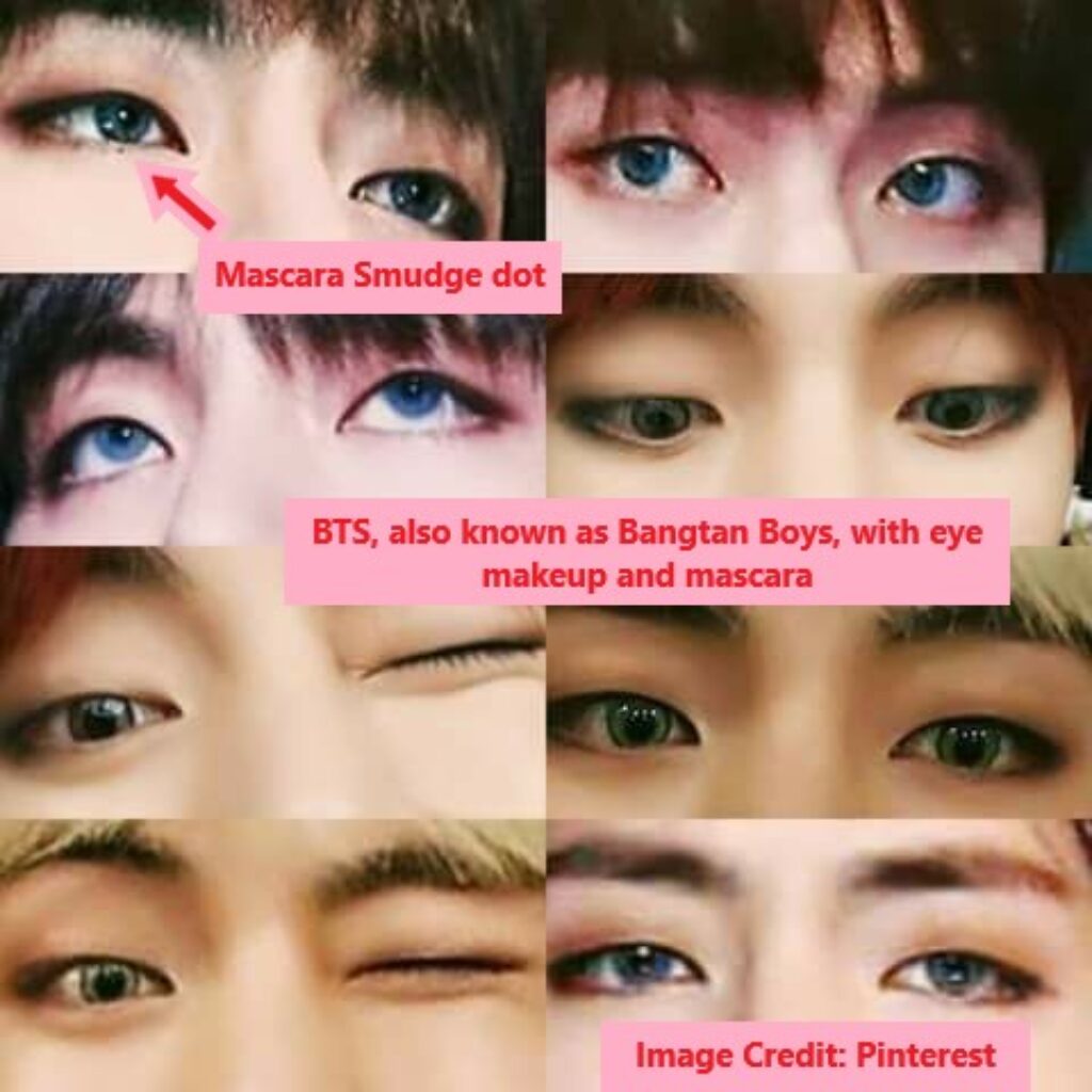 bts mascara smudging