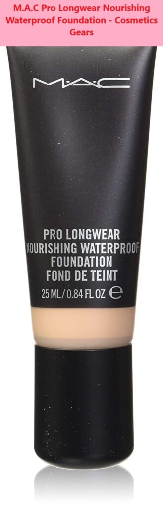 M.A.C Pro Longwear Nourishing Waterproof Foundation