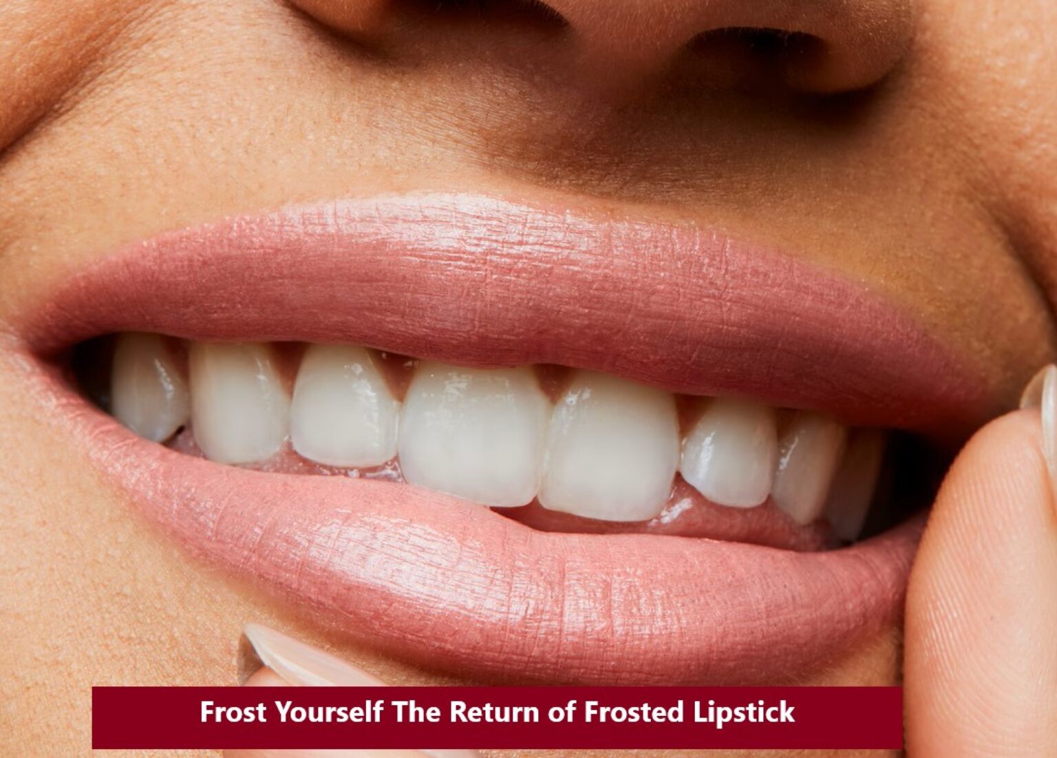 The Return of Frosted Lipstick